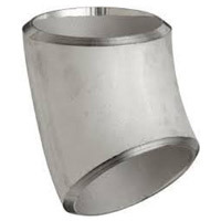 زانو 45 درجه استنلس استیل جوشی بدون درز Elbow 45 BW A403 WP Seamless SCH20 304&316